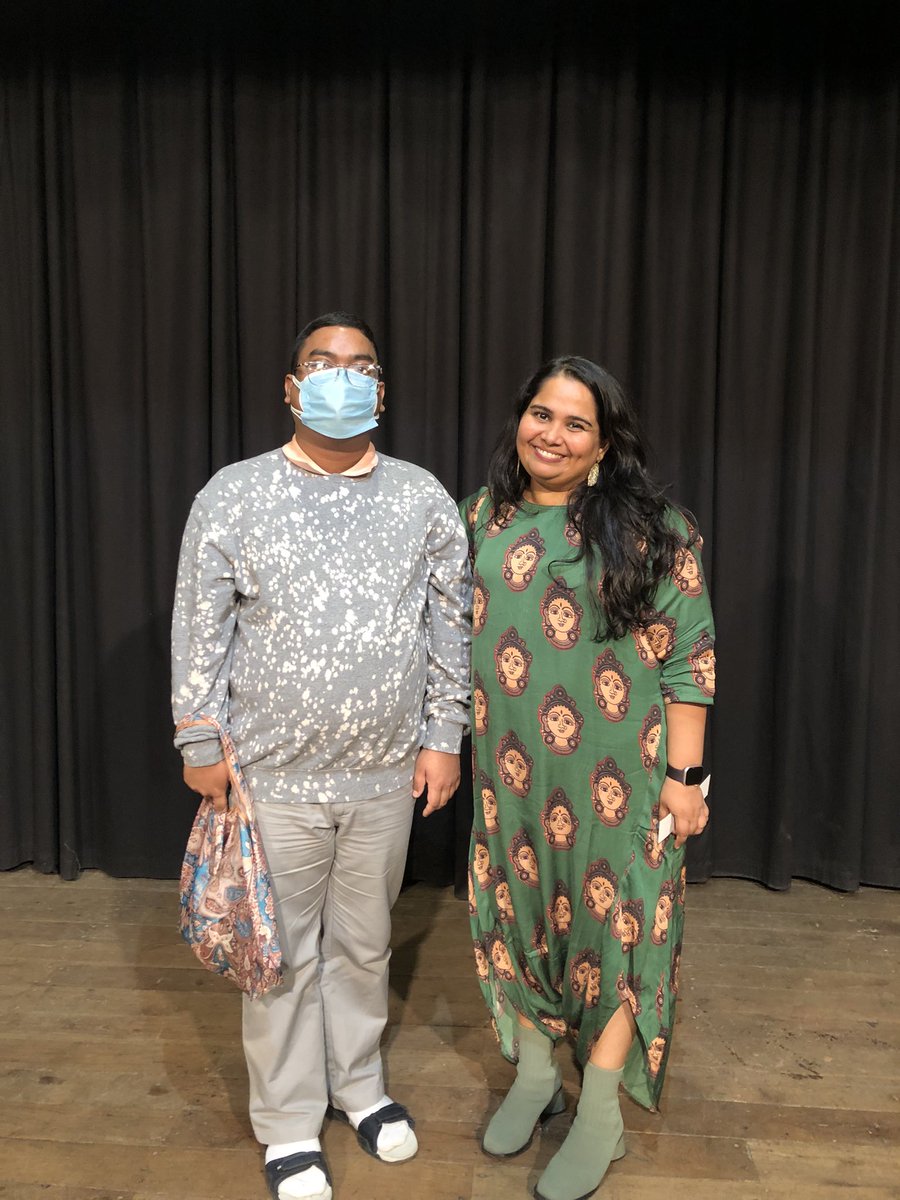 My day feat. @sumukhisuresh and her absolutely brilliant show ‘Hoemonal’. I definitely felt lighter after all the laughing. At one point, I didn’t have so I just hugged and let her know she’s awesome.