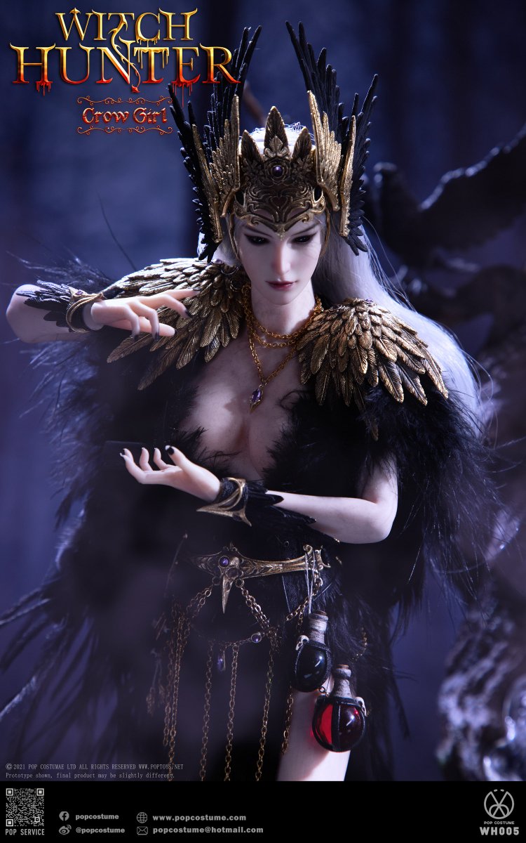 toysappreciate's tweet photo. 【豐模賞】預購 POP COSTUME 1/6 女巫獵魔人系列 烏鴉女 WH004標準版 &amp; WH005豪華版 可動人偶
預購(官網)：https://t.co/WHCy4kTlkN
預購(露天)：https://t.co/ienOMKx7Wz
#POP #POPCOSTUME #女巫獵魔人 #烏鴉女 #WH004 #標準版 #WH005 #豪華版 #可動人偶 https://t.co/HJtZkT0L6r