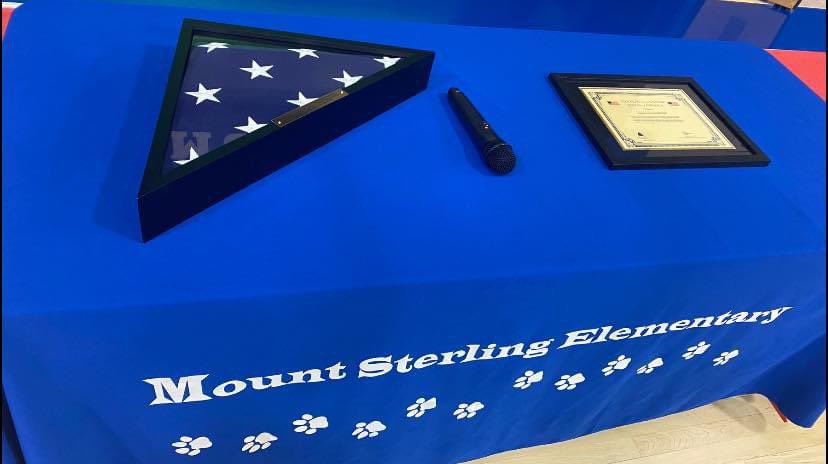 It was a privilege to be part of the flag dedication ceremony at Mount Sterling Elementary School. The event was made possible by 1st grader Leonard Brooks, who fundraised for his school and reached out to my office to order a flag that had previously been flown over the U.S.…