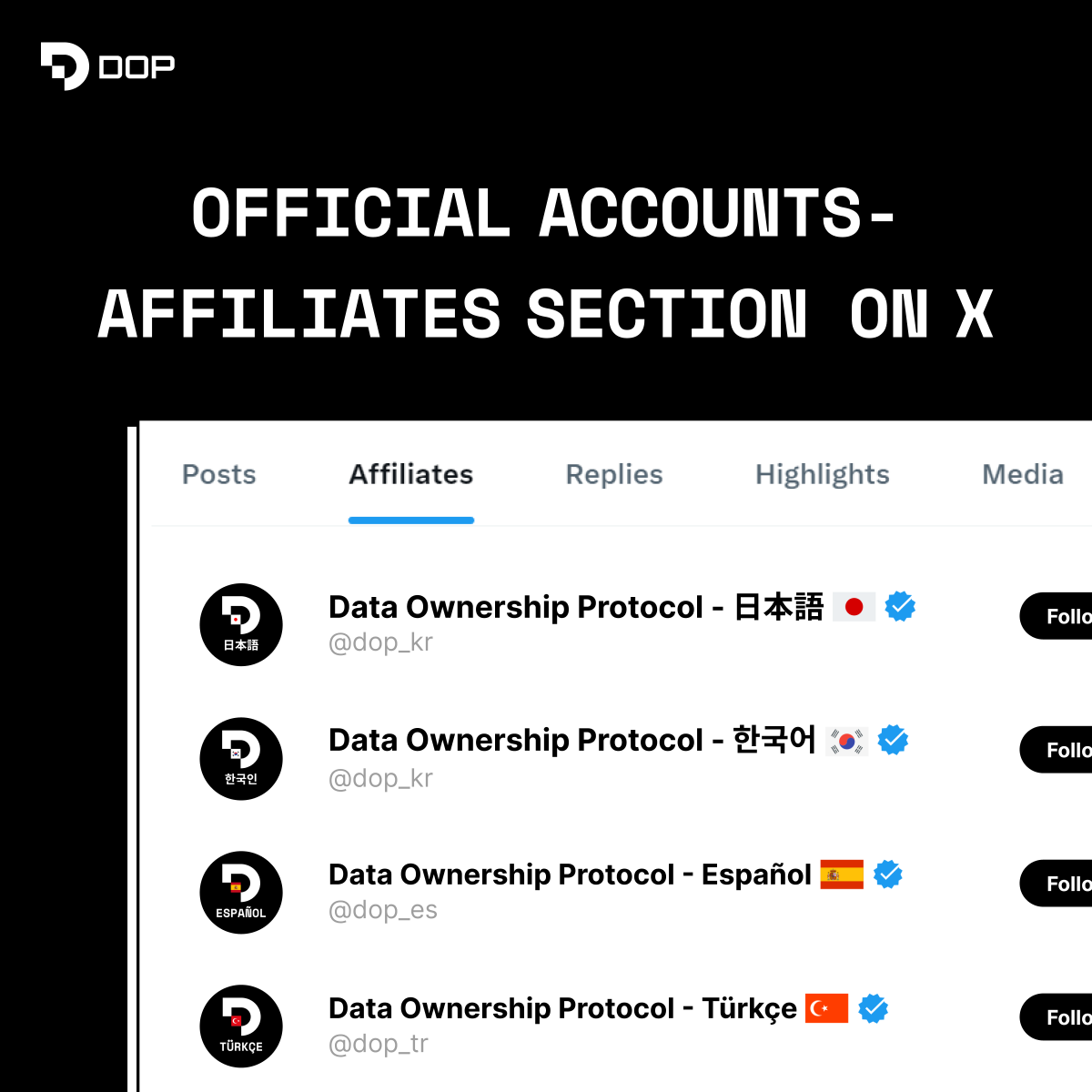 KaiPlatform's tweet photo. Please be aware of several fake DOP accounts impersonating our official accounts.

All DOP's official accounts are listed under Affiliates in the official DOP account.

Browse safely.