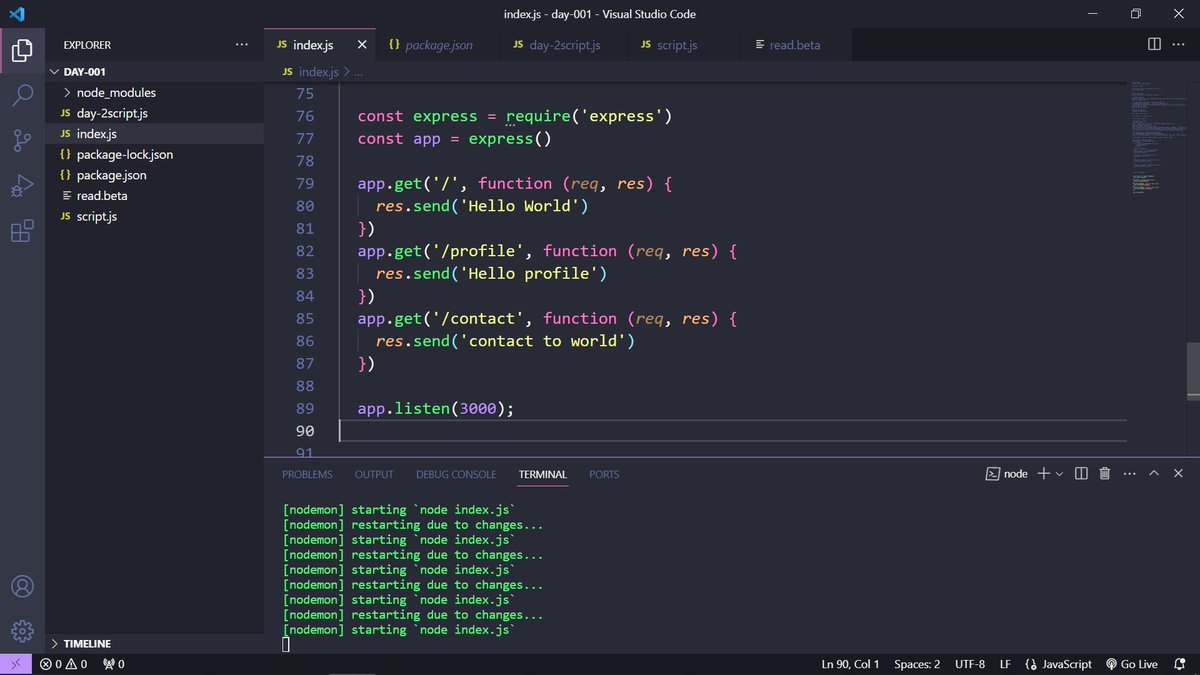 devzenu's tweet photo. My Node.js server is live! Now accepting all cookies and coffee bribes. ☕️ #BackendHumor #NewbieDevLife #FuelingCode https://t.co/qdy6PWkLGx