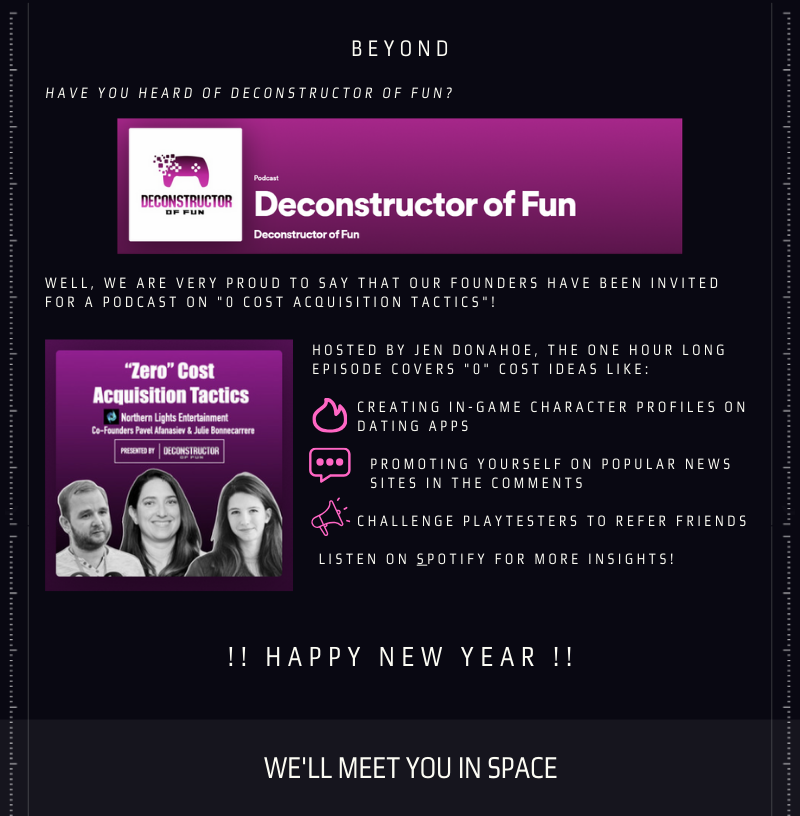 PlayNebulae's tweet photo. 🎉🌟 Happy News Year! #DecemberUpdates 🚀✨
We hope you had an amazing break! 
Enjoy the #MonthlyUpdates for #screenshotsaturday! https://t.co/zml5RNBaGJ