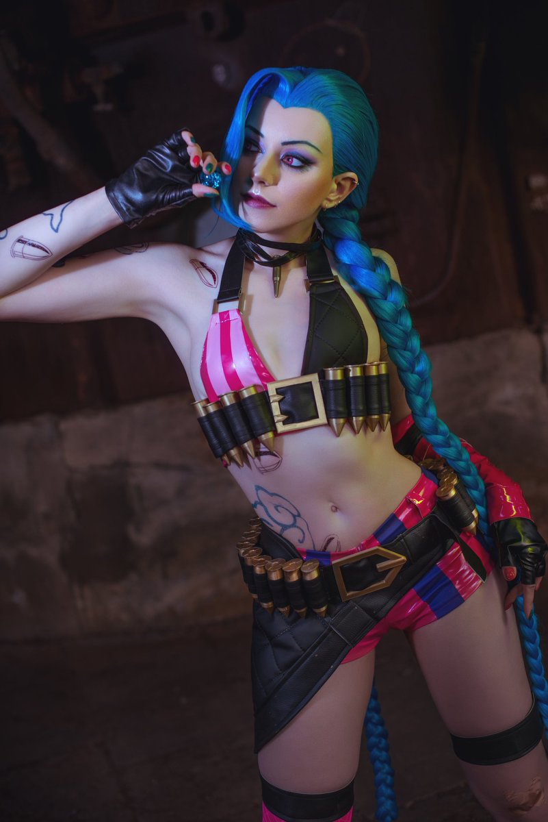 Sakura.loli (@sakuraloli_cos) on Twitter photo People on Instagram didn't like this photo. Perhaps it will be different on Twitter? Or is this a bad photo?
Jinx <a href="/SakuraLoli_Cos/">Sakura.loli</a>
Ph <a href="/TreeMasala/">masala_tree</a>
#jinx #LeagueOfLegends #cosplay People on Instagram didn't like this photo. Perhaps it will be different on Twitter? Or is this a bad photo?
Jinx <a href="/SakuraLoli_Cos/">Sakura.loli</a>
Ph <a href="/TreeMasala/">masala_tree</a>
#jinx #LeagueOfLegends #cosplay