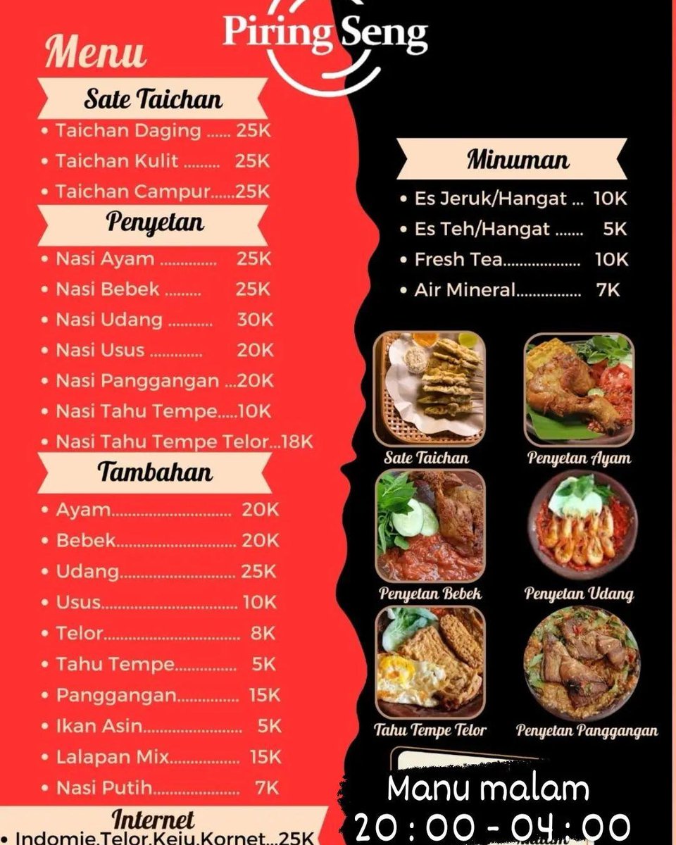 kolamtv's tweet photo. @garpange be e pesen pisan iki menu e https://t.co/IYV13kQyT5