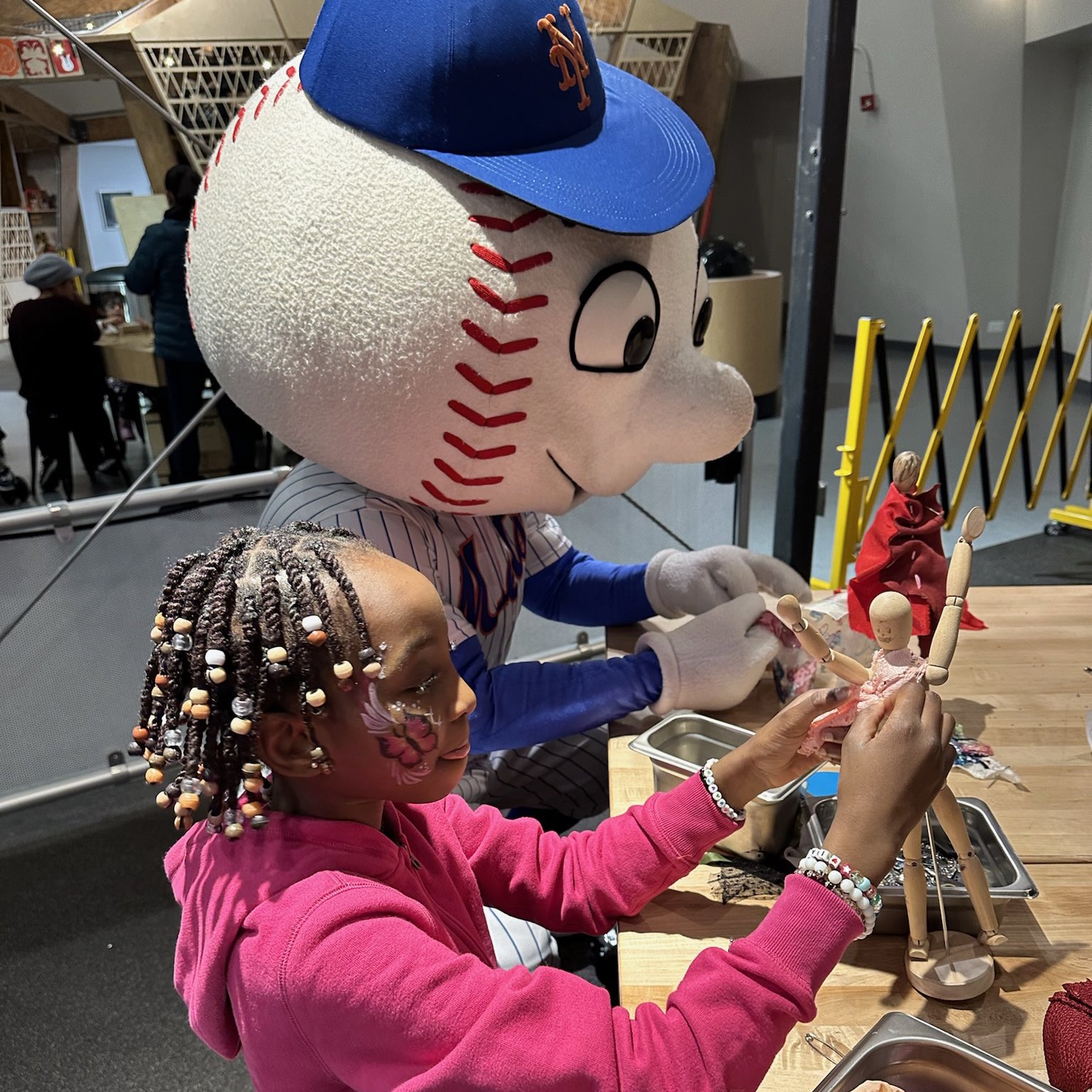 Mr met baseball best sale cap