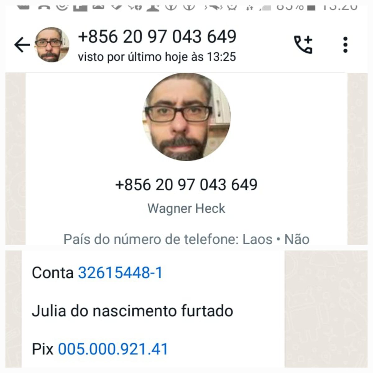 OrtodoxoT's tweet photo. Não sou eu, se virem o número denuncie https://t.co/BpalkezwXg