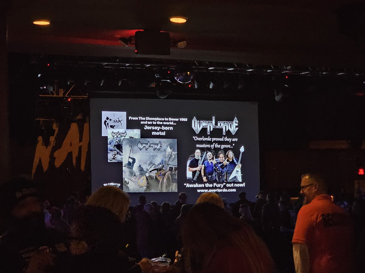 OverlordeMetal's tweet photo. Who saw the  new Overlorde ad projected on the big screen at the @starlandNJ Ballroom last night? During the sold out @ZakkWyldeBLS Zakk Sabbath show presented by 105.5  WDHA and WRAT 95.9FM. We're getting some great response to it!

See ALT for more info https://t.co/GPMIEth7DY