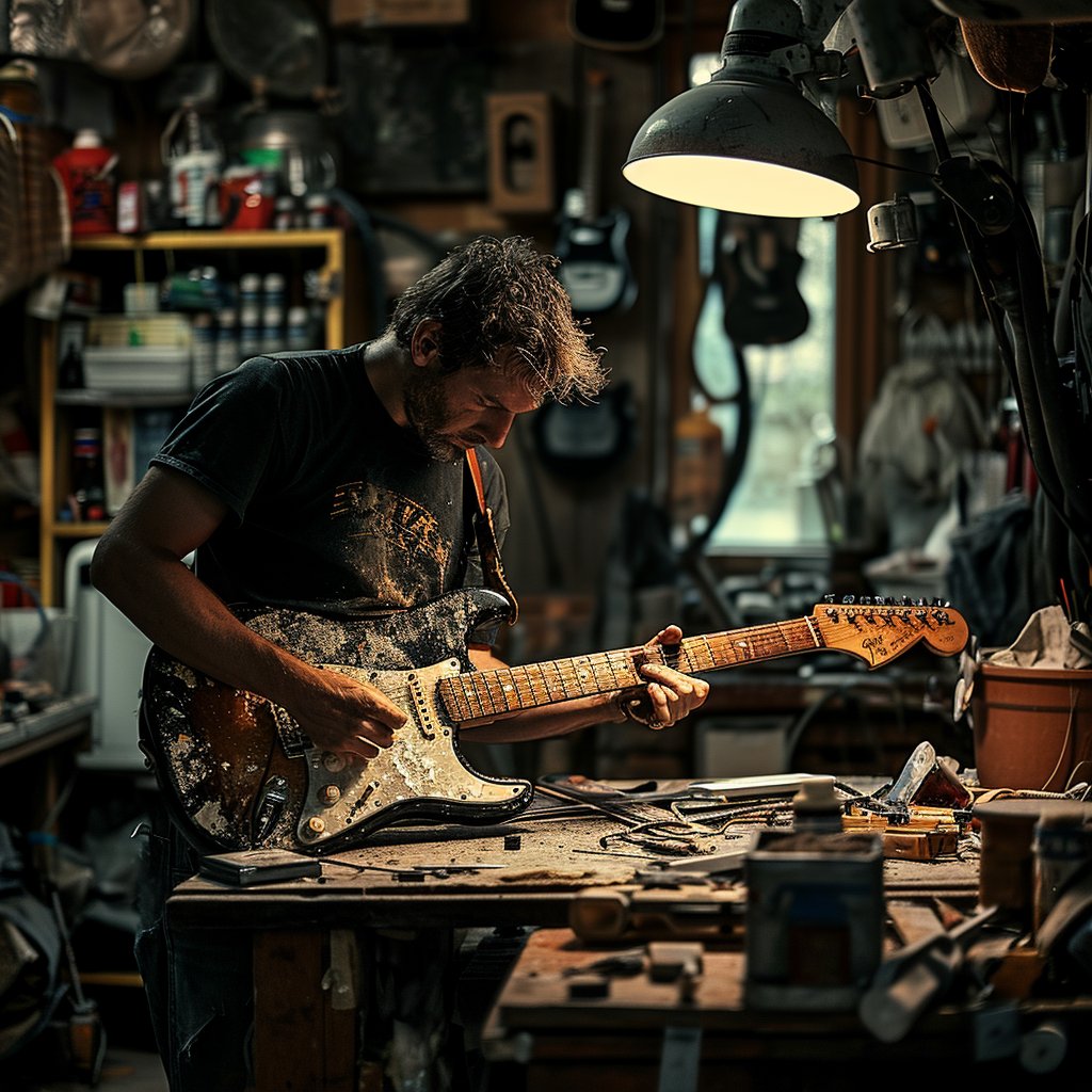 🎸 Guitarists, what's the most unique customization or mod you've ever done to your guitar? Share your creative mods with us and inspire the community! 🛠️ #GuitarMods #CustomGuitars #guitarist