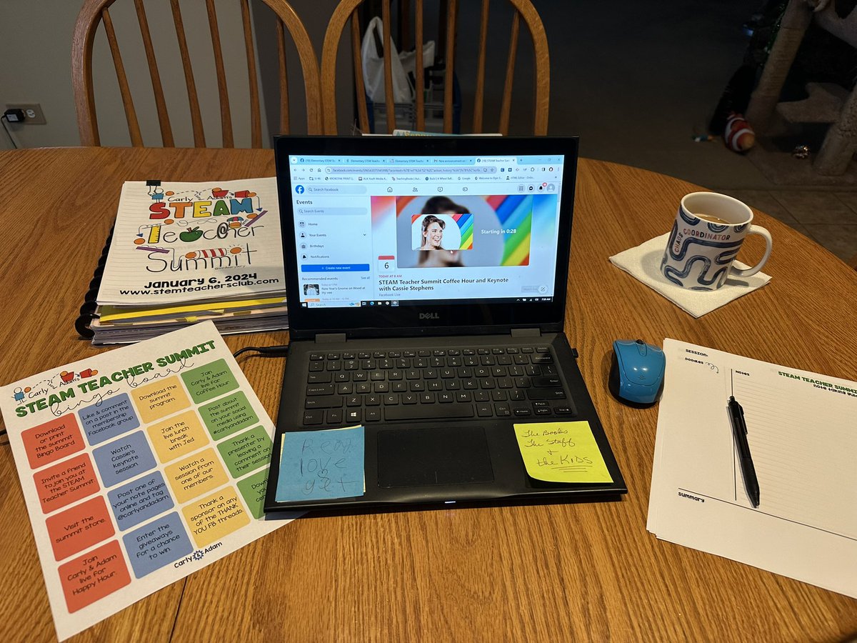 mrswbooks's tweet photo. A cold start for the STEAM Teacher Summit! @carlyandadam  #carlyandadam https://t.co/uy1K9jrtYx
