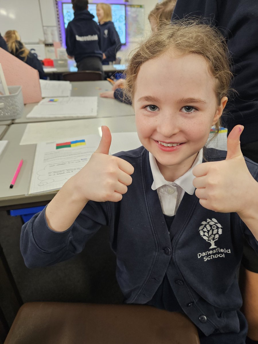 We had great fun in Maths this morning, problem solving where the treasure was hidden under the Viking map #determination #proudmoment <a href="/DanesfieldSchl/">Danesfield School</a>