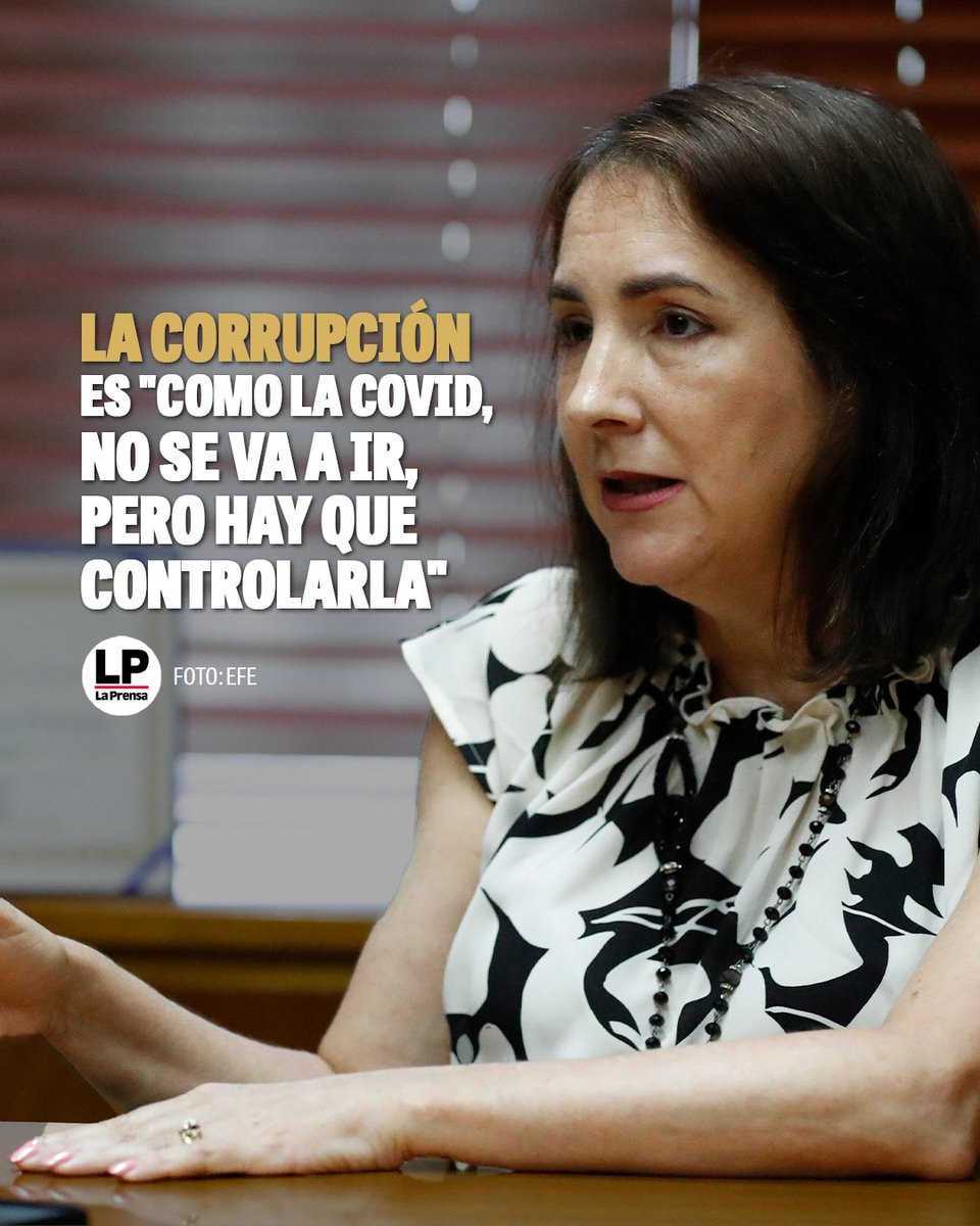 prensacom's tweet image. Annette Planells: ‘Si Panamá se enojara por la corrupción como por la minería no habría corruptos en el poder’
Entrevista de @EFEnoticias a @aplanells prensa.com/politica/annet…