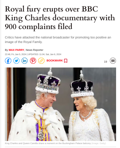 nomoremonarchs's tweet photo. Have you filed your complaint yet?
Do it today.
It takes less than a minute.
👉 https://t.co/y6GwCZwRSx
Tell the BBC:
"The programme violated the accuracy & impartiality requirements."
#BBCBias #royalpropaganda #invisiblecontract #ConANation #NotMyKing #AbolishTheMonarchy https://t.co/qmt6xRYWLJ