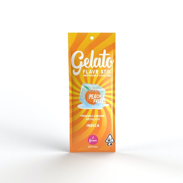 GELATO: PEACH FREEZE 1G DISPOSABLE  bit.ly/47ZLHCp #Wheelhouse #Venice #PortHueneme