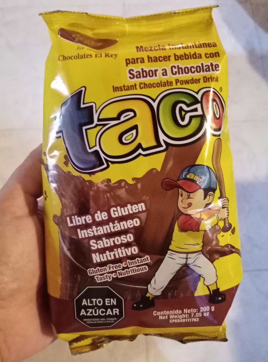 Pensé que jamás probaría esto de nuevo y lo encontré de casualidad en Farmatodo!! Y sabe exactamente igual a como lo recuerdo, hasta el olor!! 😍 😍 
Y si, sigue siendo mil veces mejor que el Toddy.