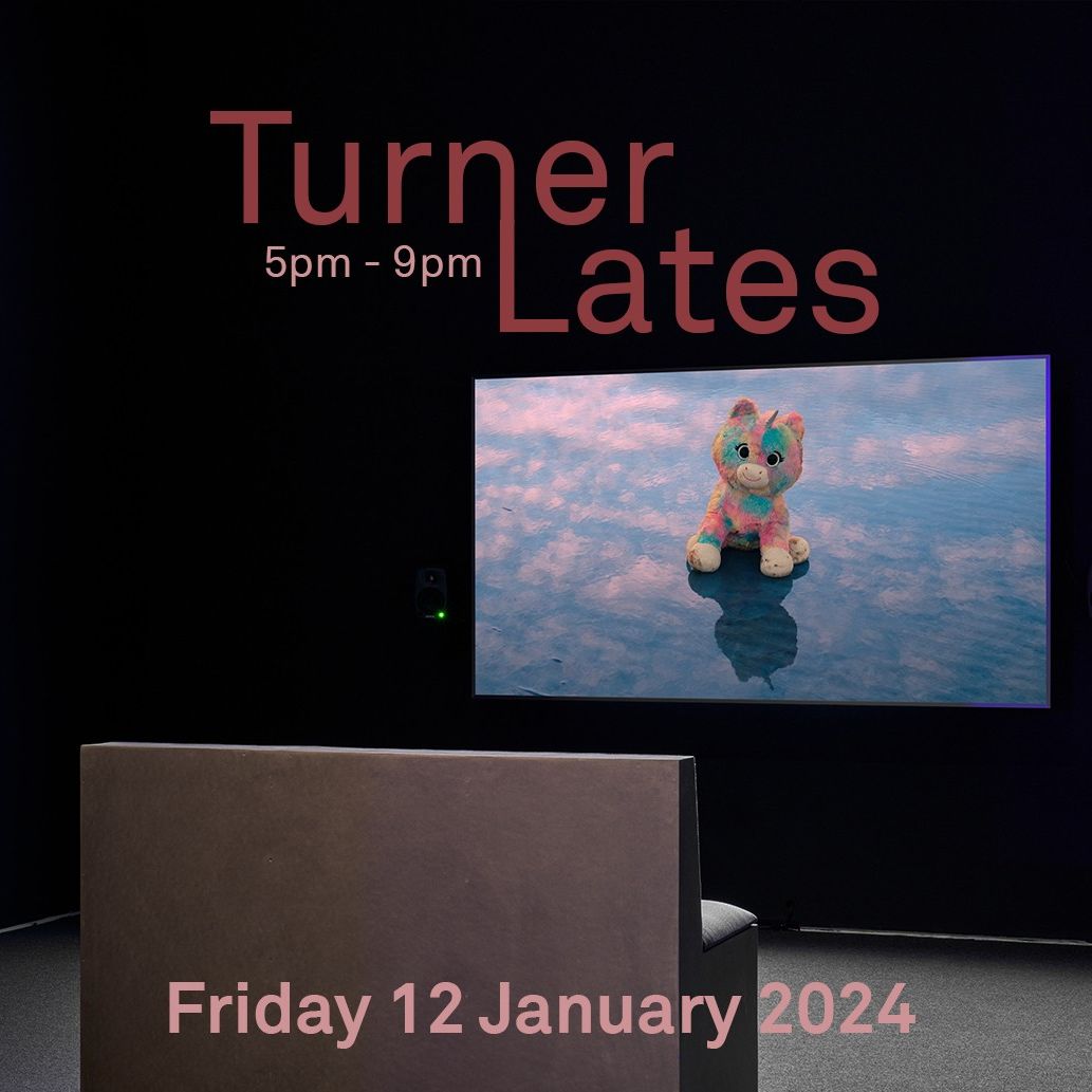 TCMargate's tweet photo. Looking for an alternative free Friday night social? 

Explore art after hours at our first #TurnerLates, with a live DJ set, artist talk, and drinks, to celebrate the final weekend of 'In The Offing'!
 
📅 Friday 12 January, 5pm—9pm.
 
#InTheOffing #TurnerLates #MarkLeckey https://t.co/SviUpLQnl9