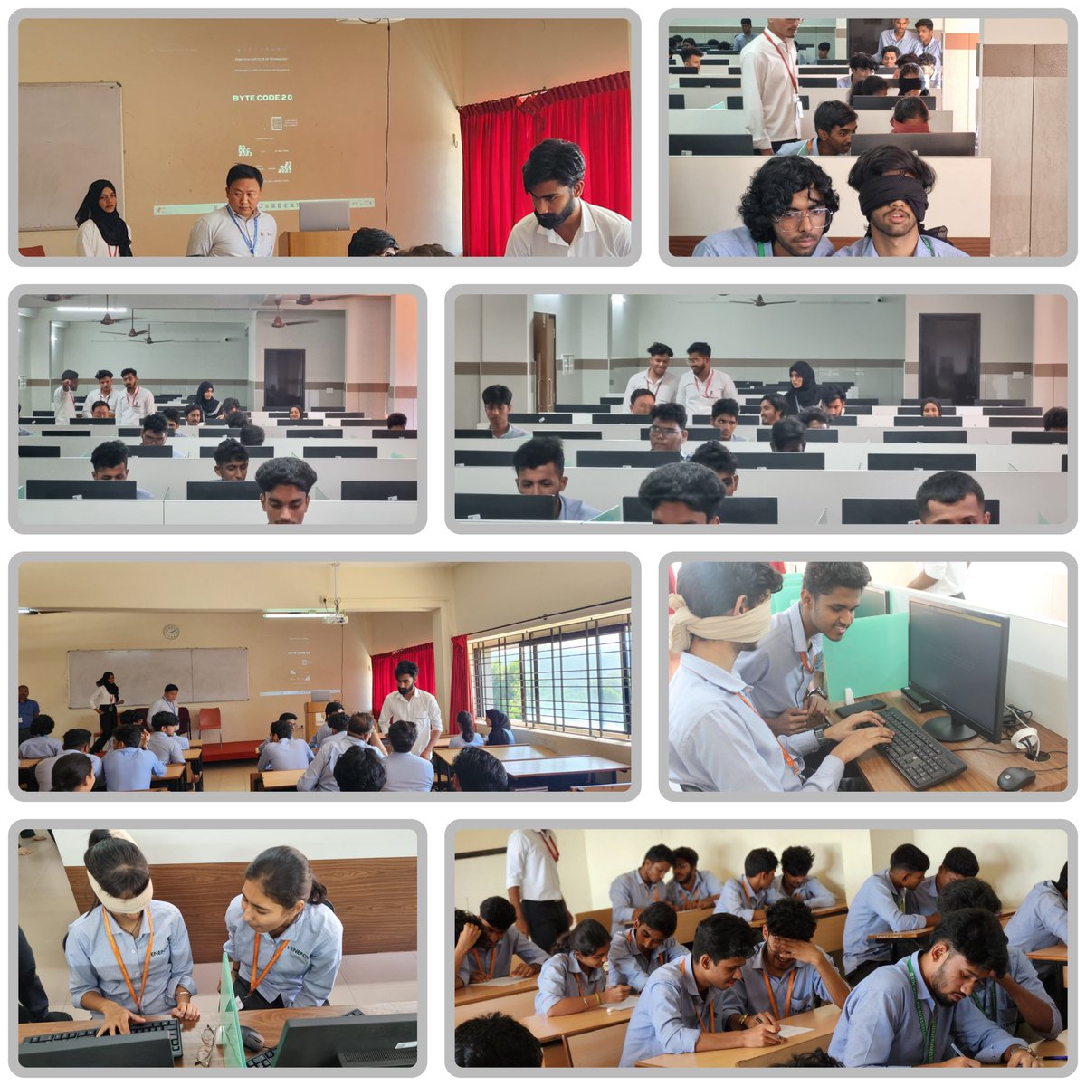 Yen_Institute's tweet photo. The Department of CSE, had organized ByteCode 2.0 at Yenepoya Institute of Technology, Thodar, Moodbidri on 26th &amp; 27th  December 2023.
Bytecode 2.0, an interdepartmental coding event, aimed to prepare students for the coding world, emphasizing programming skills. https://t.co/2rEHXdkple