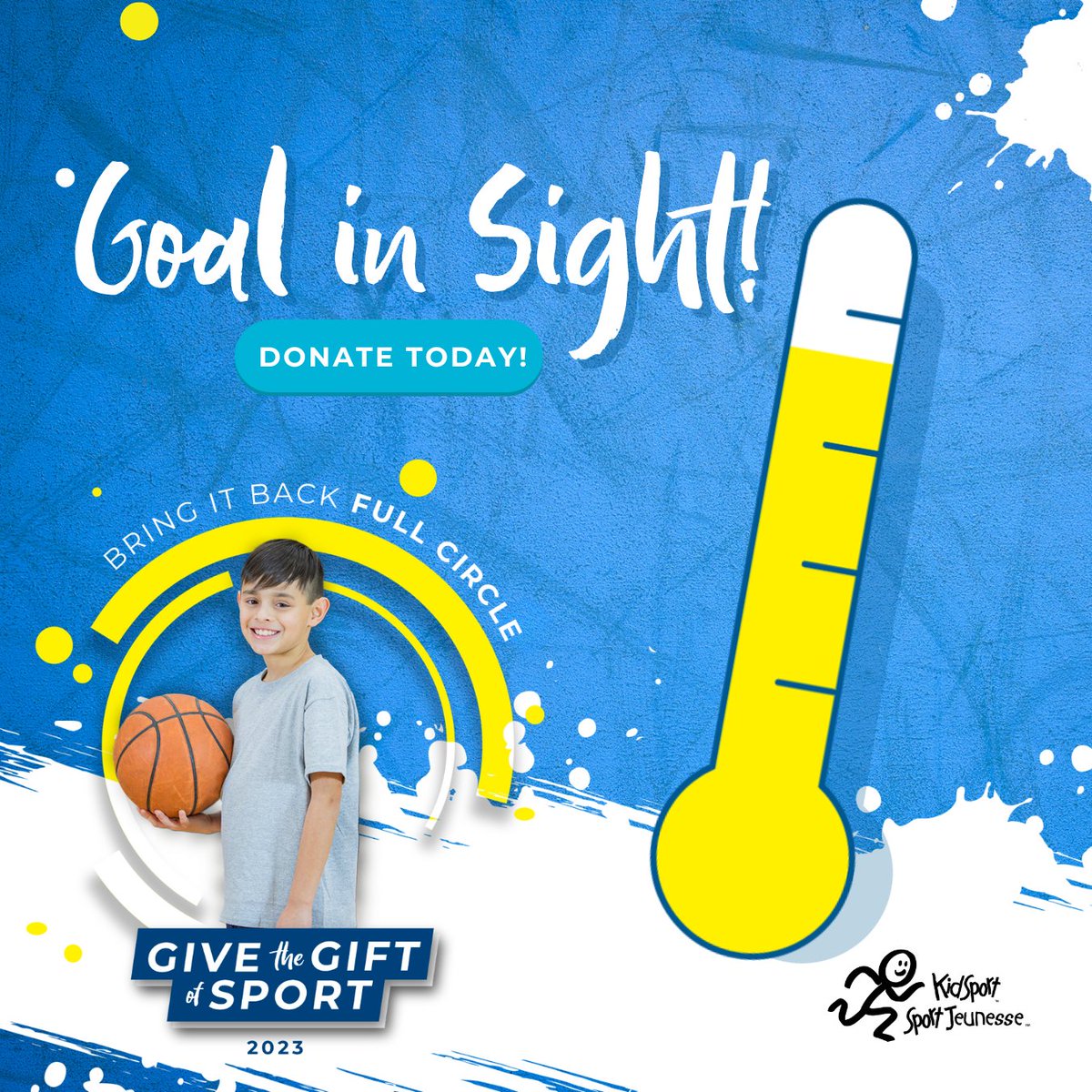KidSport's tweet photo. The clock is ticking, and our #GiveTheGiftOfSport campaign is nearing its end! ⏳ 

Let's give one final push and truly bring it #FullCircle. The time is NOW: https://t.co/yhFd7lS6Fe 🌟🎉 

#SoALLKidsCanPlay https://t.co/vKrxXh4oHR