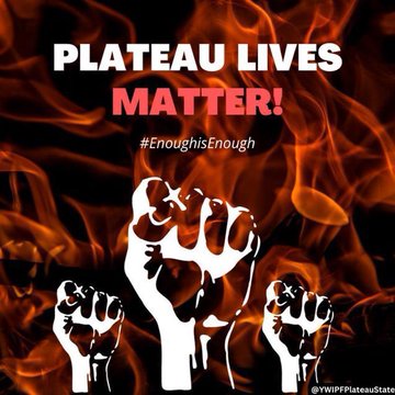 pioneerjoshua8's tweet photo. @mrmacaroni I lend my voice too to say enough is enough. 
#PlateauMassacre 
#PlateauLivesMatter https://t.co/xlndd8tqKe