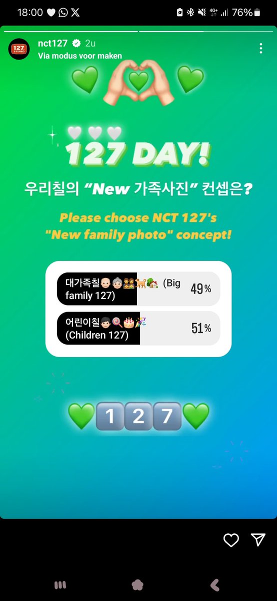 markleesways's tweet photo. WHY IS CHILDREN 127 WINNING????? YOU FUCKASS WEIRDOS NEED TO STOP RIGHT NOW!!!!
#VoteFor127BigFamily #๋๊ฐ์กฑ์น _ํฌํํด์ฃผ์ธ์ #ExerciseYourRightToVote https://t.co/RRxQSbqERr