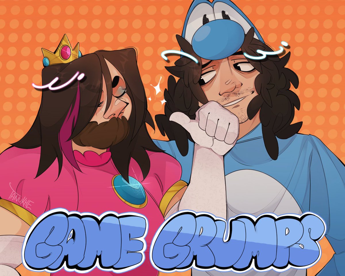 cut him some slack, he's just a girl ✨
[ #gamegrumps ]