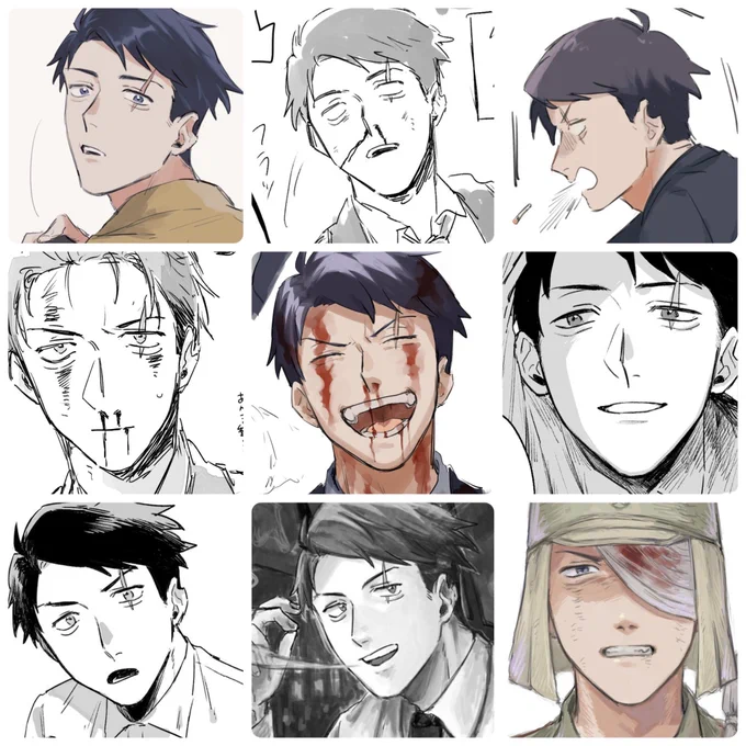 #繋がらなくていいから俺の水木を見てくれ
漫画とか落描きばっかだからお気に入りのコマとか入れたけど!
正直に言うと💧の白目大好きです 