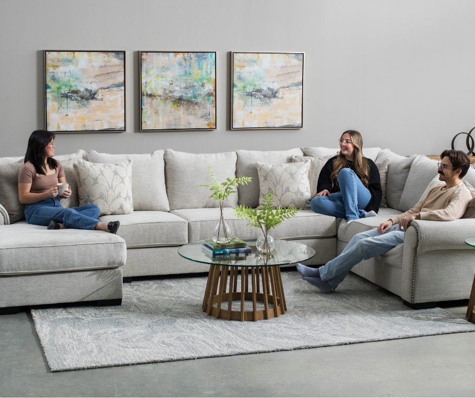 Comfy seating for the whole family ☁️

Don't miss our End of Season Clearance! Shop our Enfield 3-Piece Sectional and many other cozy pieces for less 💸