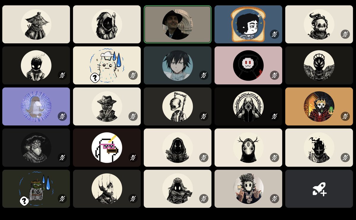 VC was cooking in <a href="/UmbraDAO/">UMBRA</a> today

Love seeing all the Umbra pfps 🤍