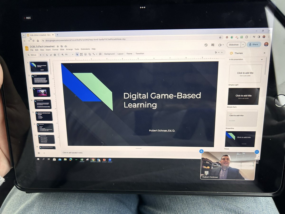 Mrs_Cleary_'s tweet photo. Final session! Digital Game Based Learning - how cool! I have really enjoyed learning different strategies to increase student engagement. What a great way to spend a Saturday morning! #KEDCEdTech @KEDCGrants @kedc_epic @KEDC1 https://t.co/0foUaGuvtr
