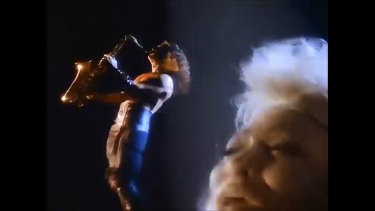 80sEwok's tweet image. Don’t forget, ‘We Don’t Need Another Hero’ came out a couple of years before. 🎷 #TimCappello #Legend