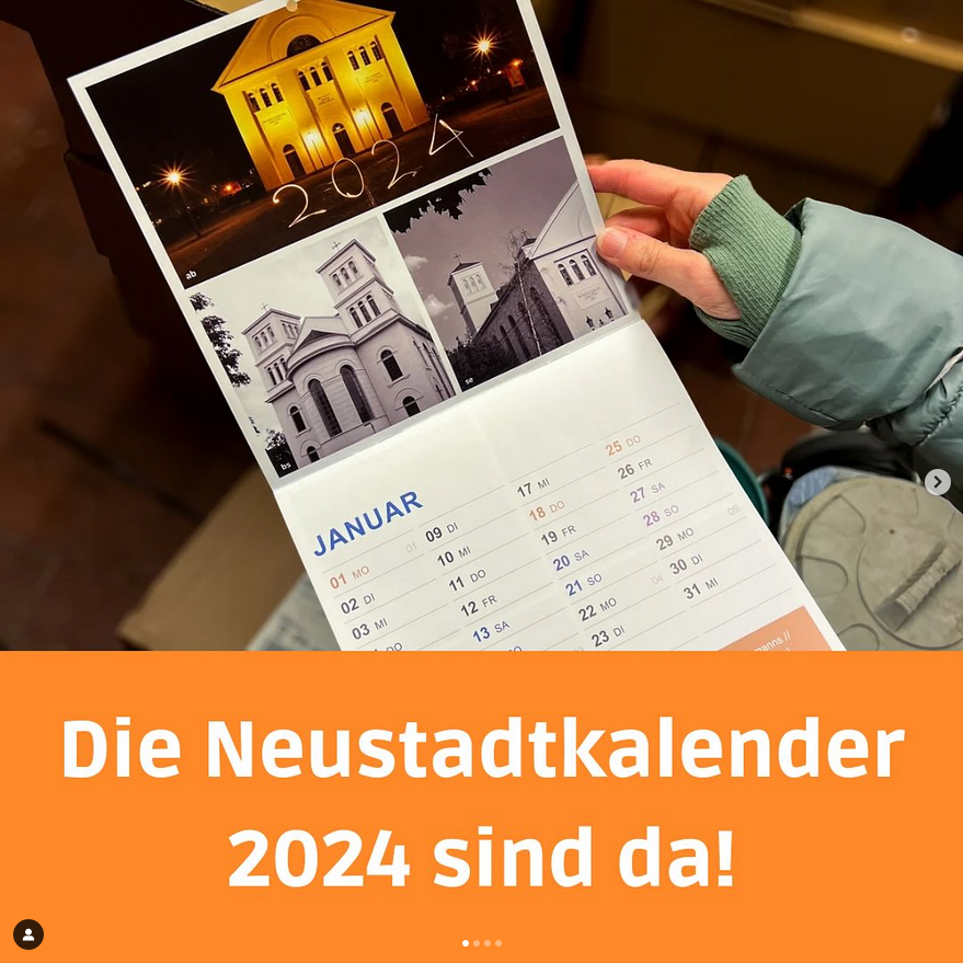 Kurzer Treff im Büro von Franziska Müller, der Quartiersmanagerin von Magdeburg-Neustadt, bevor wir mit dem Verteilen des Neustadtkalenders 2024 starten.
<a href="/kai_det/">Kai Dethloff</a> @AramBadr1 <a href="/WirFuerNeustadt/">Wir-für-Neustadt</a>
