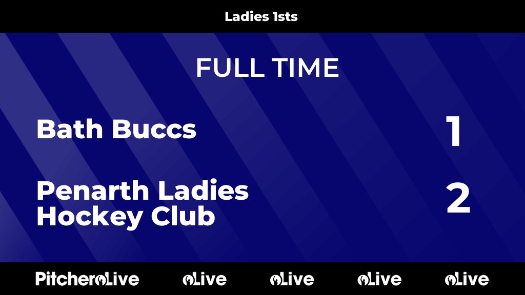 PenarthLadiesHC's tweet photo. FULL TIME: Bath Buccs 1 - 2 Penarth Ladies Hockey Club
#BATPEN #Pitchero
https://t.co/yGoMGJgKXI https://t.co/WX0vtkW0a4