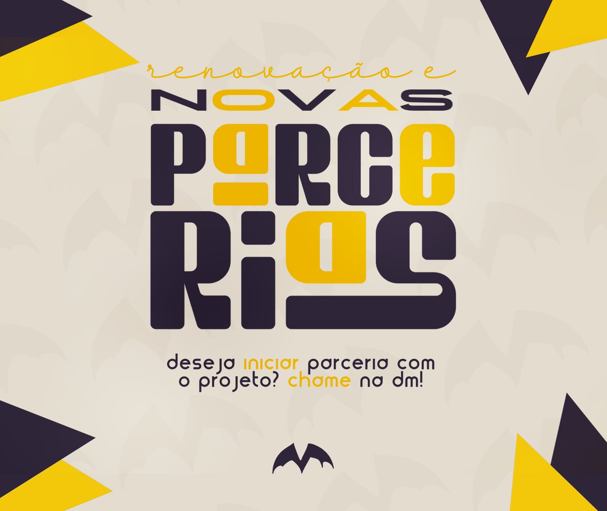 maridsgn's tweet image. 📢| RENOVAÇÃO E ABERTURA DE PARCERIAS.

- Dê rt e fav neste post;
- Esteja me seguindo;
- Preencha o formulário.

📌| Leia as regras que estão no formulário com atenção!

🖇️ | Link do form: docs.google.com/forms/d/e/1FAI…