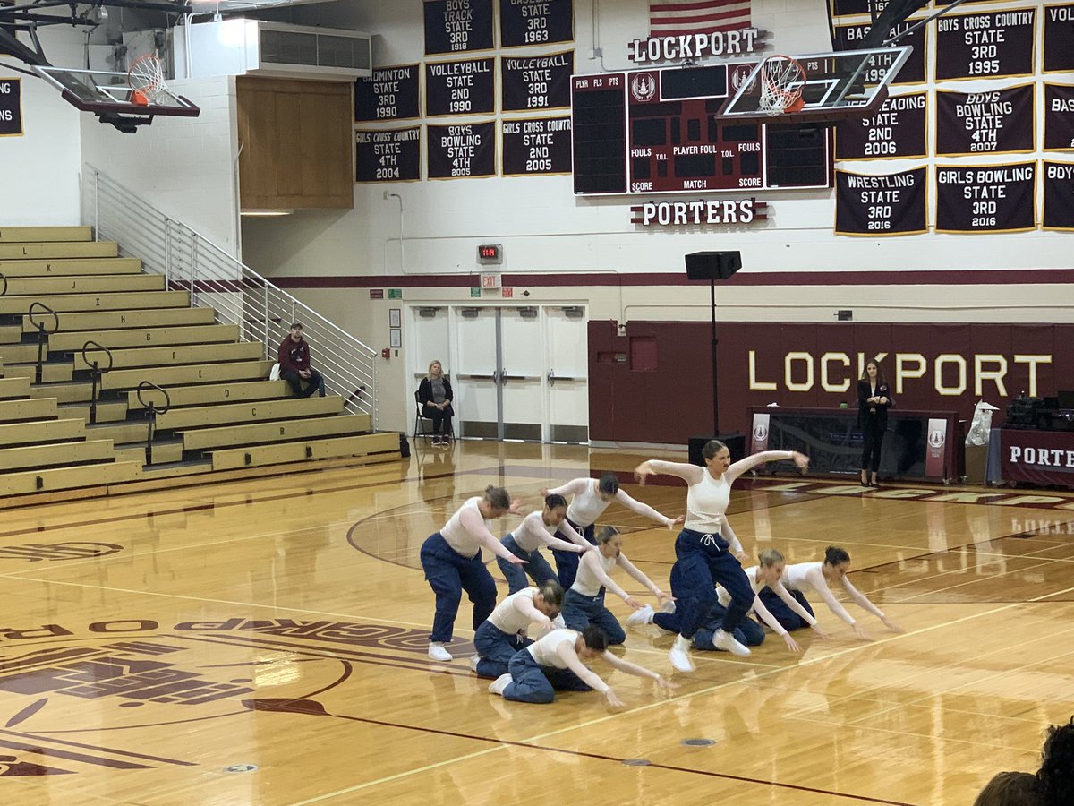 2nd Stop of the Day! Here are some photos from the Varsity Dance team’s performance at this morning’s Lockport Invite! #DubsUp @WillowbrookHS1 @dkrausewb