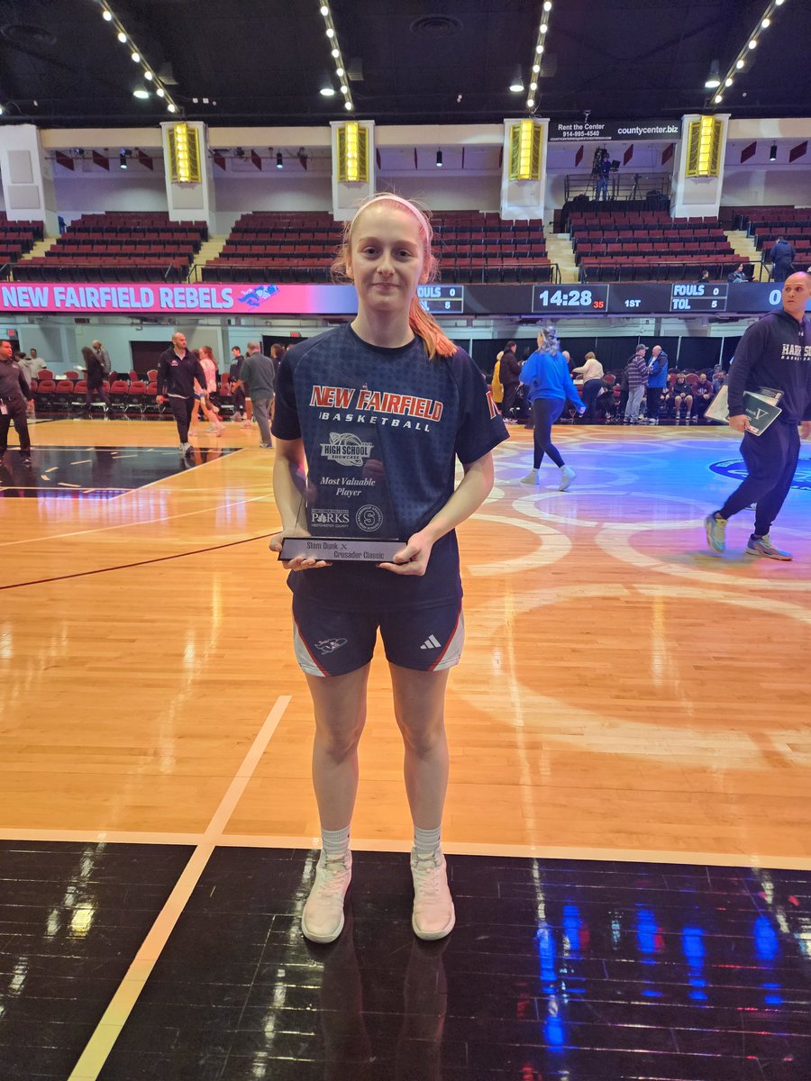 Final score:
NF 64 Hen Hud 35

Kaitlyn Mangan was the leading scorer with 16 points and she was named MVP.

#ctgb