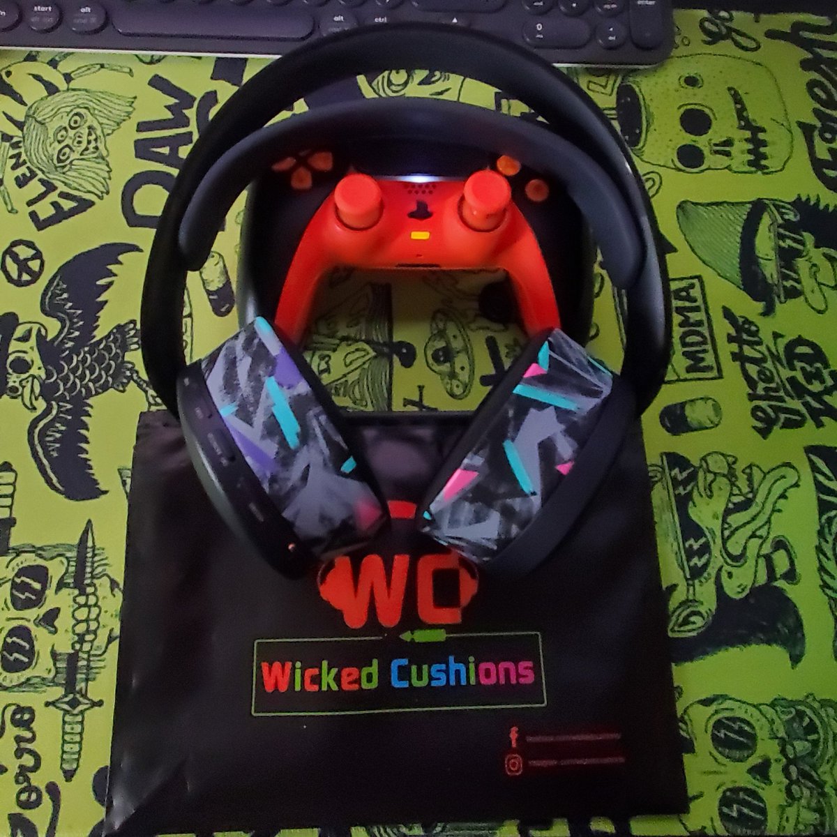 #wickedcushions #custom #gel #memoryfoam @earpads #sony #3Dpulse #headphones @wickedcushions