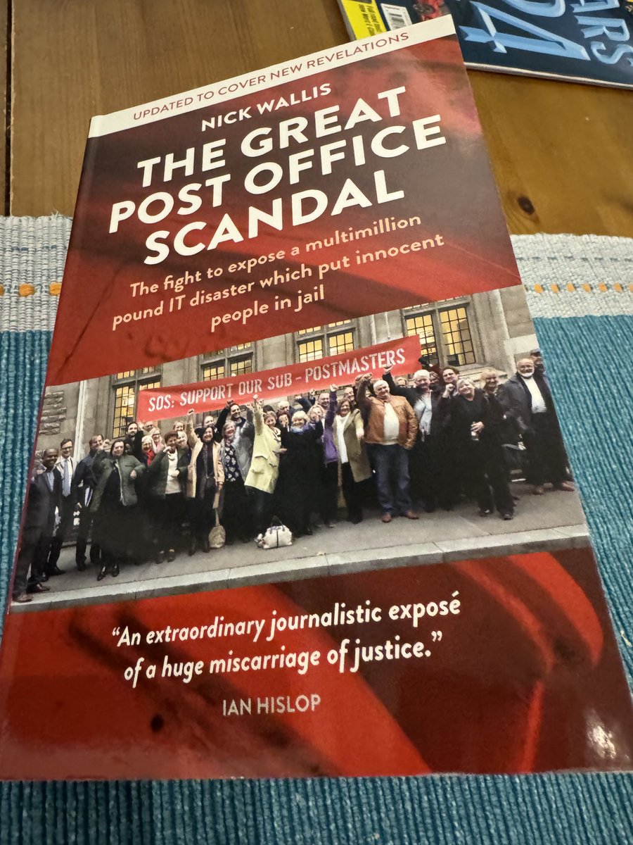 After Noel was falsely charged with false accounting. 
Sent to prison. 
They took his life savings. 

And then went after his pension. 

This isn’t just criminal, it’s mean , vicious and nasty.  

They have to pay.