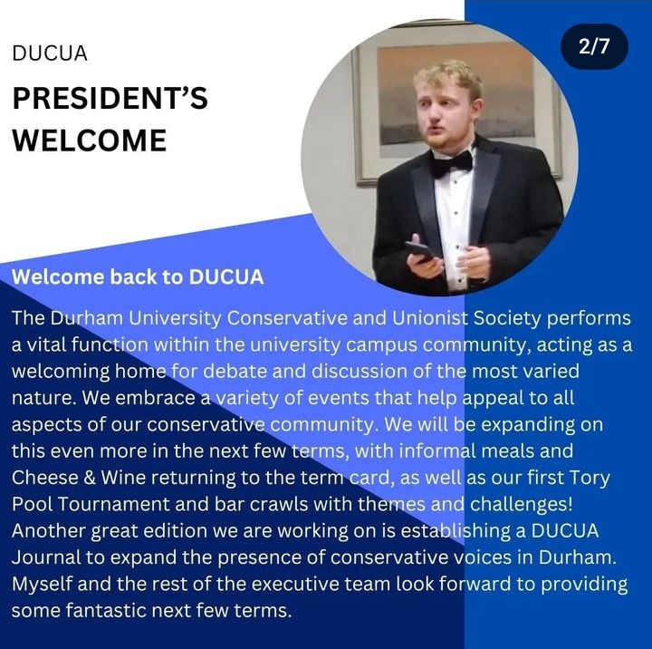 DU_Tories's tweet photo. DUCUA is delighted to Reveal its Term Card for Epihany 2024!

We have a great variety of events. There's bound to be an event for everyone's taste.

We hope to see you at our events soon https://t.co/B3fc0XKalf