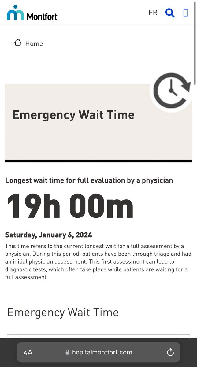 raghu_venugopal's tweet photo. I do not know how a patient can wait for 19 hours to see an emergency physician. ⁦@CAEP_Docs⁩ https://t.co/bW64sb2F1I