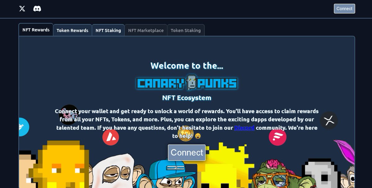 Canary_Punks's tweet photo. We’re ringing in the new year with a fresh new look for our website🔥
Head over to https://t.co/etAmxUwFHC to see what’s new👀
#CanaryPunks #FlareNetwork https://t.co/q4CcW1FjCC