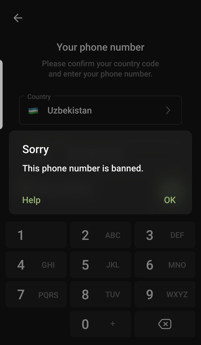 azimjhon's tweet photo. Mobiuz dan yangi nomer olib telegram ochaman desam : https://t.co/alOe4mqMdy