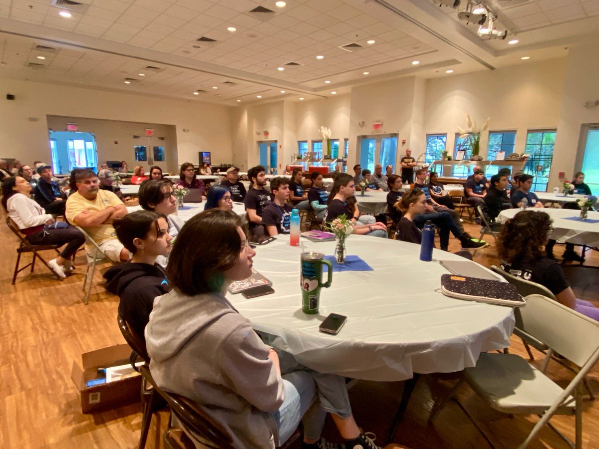 DirtyMechanics's tweet photo. Dirty Mechanics is excited about FIRST Robotics Crescendo Kickoff!!! Can’t wait! If you want to check out the livestream - https://t.co/yElVP9KPwO
#FIRSTfrc #FIRSTCrescendo #morethanrobots #palmbeach4H #firstinflorida #orlandofrc #southfloridafrc https://t.co/cQyBPYLAxs