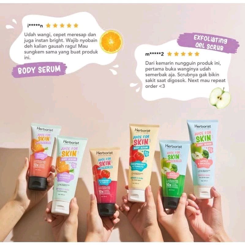 Aziaptr02's tweet image. Herborist Juicy For Skin Body Serum Exfoliating Gel Scrub 150ml Original🥰

💸Rp15.900.
👇👇👇klik link untuk pembelian 
shope.ee/A9rUF0TsC8?sha…