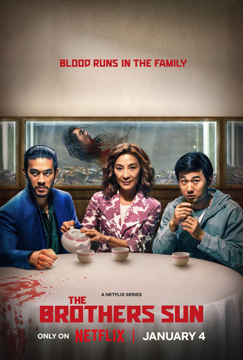 dubl_dee09's tweet photo. Yo is anyone else watching this? This shit has me LOCKED IN. #TheBrothersSun #Netflix https://t.co/Vy2VjNF21F