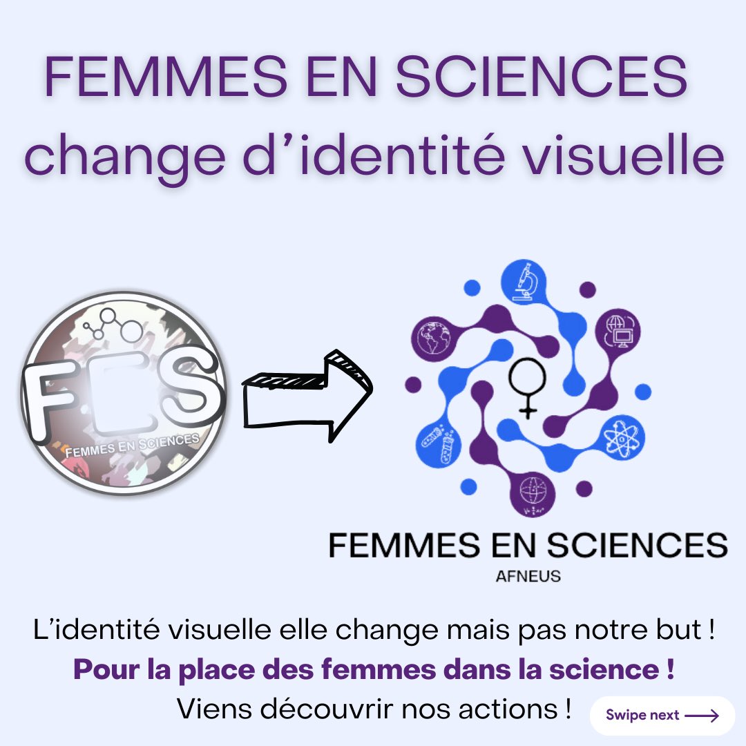 [IDENTITÉ VISUELLE]

Femmes En Sciences possède désormais une nouvelle identité visuelle ! Mais ce n’est pas pour autant que notre but change, nous sommes pour la place des femmes dans la science.