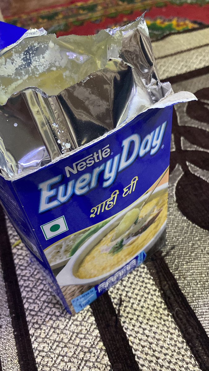 aakashgupta1712's tweet image. ordered Nestle ghee from Amazon , and upon closer inspection, I'm worried about potential adulteration. it's not aligning with expectations. 😕 @Nestle, reaching out to address this serious concern. Your prompt attention is crucial. #QualityIssue  @amazonIN @NestleIndia @Nestle
