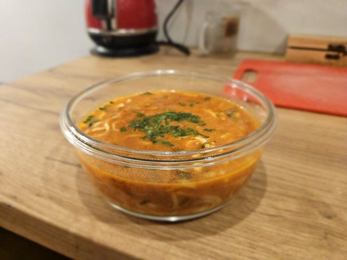 Nie ma to jak pomidor&oacute;wka z własnych pomidor&oacute;w i z wlasnorecznie zrobionym makaronem🤤 https://t.co/o<a href="/tag/cloutmma"class="tags"><span>#cloutmma</span></a>