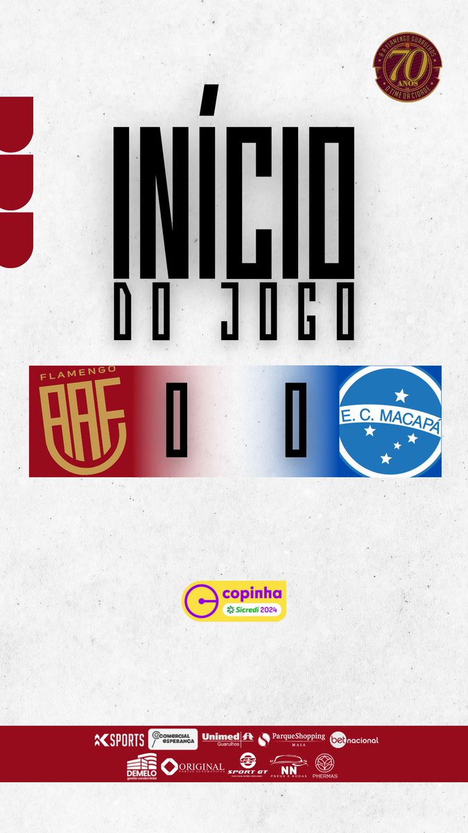 FlaGuarulhos's tweet photo. Bola rolando no Ninho do Corvo! #FLAxMAC 

VAMOS FLAMENGO! ❤️🖤

📺 Canal Futebol Paulista [via Youtube]

#VoaCorvo #TimeDaCidade #GuarulhosÉRubroNegra https://t.co/ueVP0R42Qo