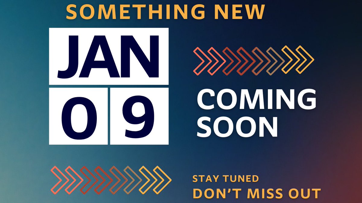 TeamCatalynt's tweet photo. New year, new you… and new us too! Stay tuned for some very exciting news we'll be sharing next week! ! #ComingSoon #StayTuned https://t.co/75GU1iAXHy