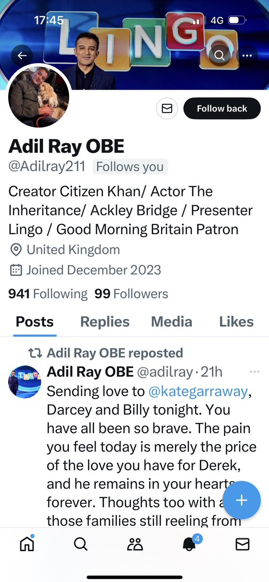 This twat, for example. 
No more the brilliant @adilray than I am! 
#FakeAccounts