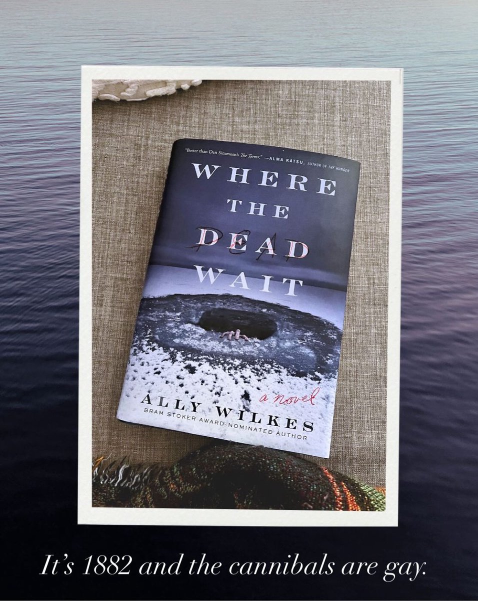 First read of the year: WHERE THE DEAD WAIT by Ally Wilkes. Heart of Darkness meets The Shining (on a boat) with gay angst amped up to 11. ⭐️⭐️⭐️⭐️

As always, thanks to <a href="/NowhereBookshop/">NowhereBookshop</a> for the great #nightmaresfromnowhere selection.